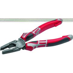 Пассатижи 205 мм CombiMax, покрытие TitanFinish, рукоятки SoftGripp 3K NWS 109-69-205