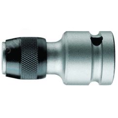 Переходник с быстрозажимным патроном для бит 1/4 C 6.3 хвостовик квадрат DR 1/2 50 мм. 784/C/1 WERA WE-042760