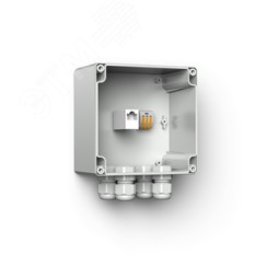 Коробка распределительная IP66/IP67, 149х120х70 мм, пластик ABS Тахион 40121