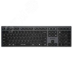 Клавиатура беспроводная Fstyler FBX50C, USB, BT/Radio, slim, multimedia, серый A4Tech FBX50C GREY