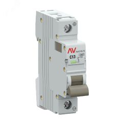 Выключатель автоматический AV-10 DC 1P 13A (C) 10kA EKF AVERES EKF mcb10-DC-1-13C-av