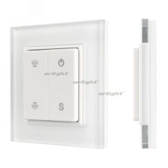 Панель SMART-P47-DIM-G-SUF (3V, 1 зона, Knob, 2.4G) (ARL, Стекло) Arlight 032983