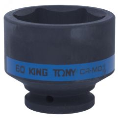 Головка торцевая ударная шестигранная 3/4', 60 мм King Tony 653560M