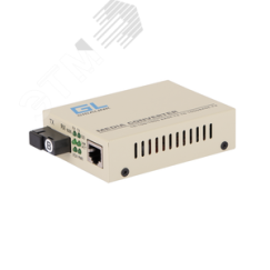Медиаконвертер 1хRJ45, 1хSC 100/1000 Мб/c, Tx:1550/Rx:1310, до 20 км Gigalink GL-MC-UTPF-SC1G-18SM-1550