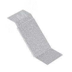 Крышка к повороту вертикальному регулируемому 150х100, толщ. 1,5 мм, гор. цинк OSTEC 324503