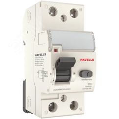 Выключатель дифференциального тока (УЗО) 1п+N 63А 30мА тип А D7 Havells 7701639