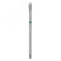 Метчик М 4,0х0,7 (Машинный, спиральный) DIN371 HSSE-TiN 6h C/2-3P R35 63мм a=3,4 Ruko 233040E