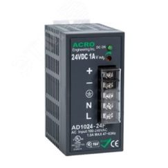 Блок питания на DIN-рейку NSGate AD1048-24FS