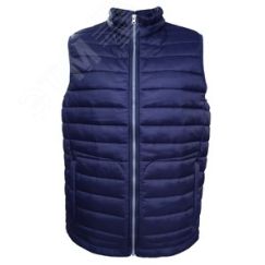 Жилет утепленный арт. J-01 цв. синий  64-66  р. 3XL Эталон-Спецодежда 142555