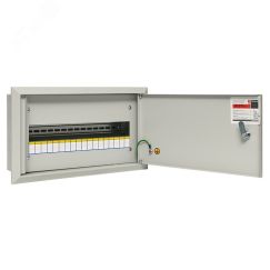 Щит распределительный встраиваемый ЩРв-18 с замком IP30 1х18 EKF mb11-18m