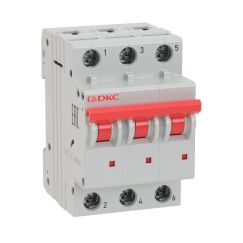 Авт. выкл. модульный YON MD63 3P 2А D 6kA