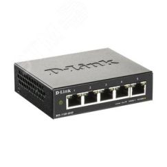 Коммутатор управляемый L2 5 портов 10/100/1000 Мб/с D-Link DGS-1100-05V2/A1A