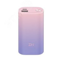 Внешний аккумулятор QB818, USB Type A, USB Type C, 10000 мА/ч, 30 Вт, розовый ZMI ZMKQB818CNCL