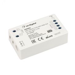 Диммер ARL-SIRIUS-TUYA-WIFI-RGB-SUF (12-24V, 3x5A, 2.4G) (, IP20 Пластик, 3 года) Arlight 036360
