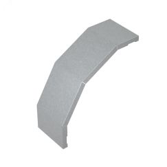 Крышка внеш. верт. угла 90 гр. 500 мм ПЛЮС INOX304 КМ-профиль PL6554