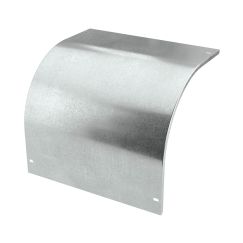 Крышка на угол вертикальный внешний 90 градусов 35х400, в комплекте с крепежными элементами и соединительными пластинами,необходимыми для монтажа, горячеоцинкованная