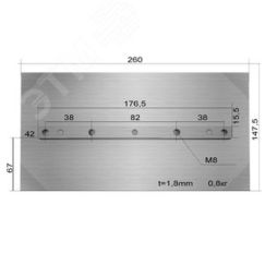 Лопасти 800 для TSS DMD1000 (к-т из 4 лопастей) ТСС 073187