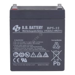 Аккумулятор 12В 5Ач B.B.Battery BP 5-12