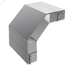 Короб угловой 90 вниз КУ90Н.400.200.455.1,2.2 СОЭМИ Н7244420262