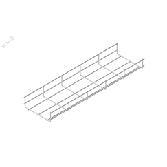 Проволочный лоток 50х200 L3000 мм INOX304 КМ-профиль LO26726
