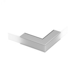 Угол PLS-LOCK-H25-L90W внешний (с экраном MAT-L) (ARL, Металл) Arlight 026134