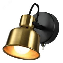 Светильник настенно-потолочный спот Lenore 7060-701 х Е14 40 Вт поворотный с выключателем Rivoli Б0055019