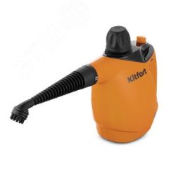 Пароочиститель KT-9140-2, объем 0,45 л, мощность 1050 Вт, цвет черно-оранжевый KITFORT КТ-9140-2