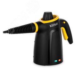 Пароочиститель KT-9170-3, объем 0,38 л, мощность 1050 Вт, цвет черно-желтый KITFORT КТ-9170-3