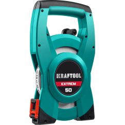 Геодезическая стальная мерная лента EXTREM 50 м KRAFTOOL 34185-50