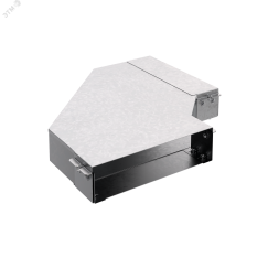 Короб угловой 90 горизонтальный КУ90Г.300.150.525.1,2.2 СОЭМИ Н7245315262
