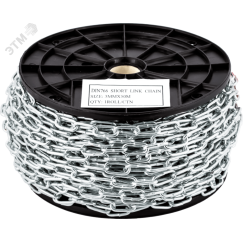 DIN 766 цепь короткозвенная  2мм КМП DIN 766 2