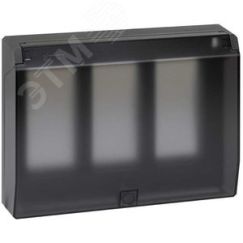 Connect Рамка на 2 S-модуля с крышкой к монт.коробке SBM250, Сима Про, графит Simon SBMT202-14