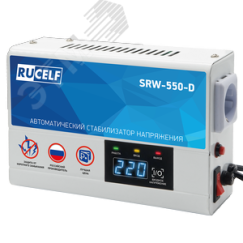 Стабилизатор напряжения релейный RUCELF SRW-550-D