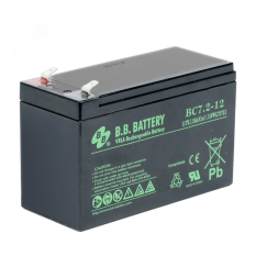 Аккумулятор 12В 7.2Ач B.B.Battery АКБ BC 7.2-12