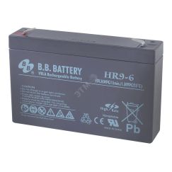 Аккумулятор 6В 9Ач B.B.Battery HR 9-6