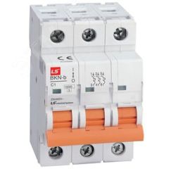 Автоматический выключатель BKN-b 3P C3A LSIS Co 061302168B