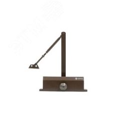 Доводчик дверной нагрузка до 120 кг, коричневый Optimus CCTV DC-120 (коричневый) V.1