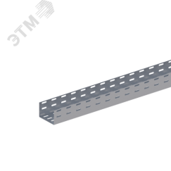 Лоток монтажный прямой перфорированный ЛПП.100.100.2000.1,5.1 СОЭМИ Н0121111642