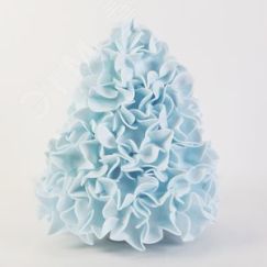 Светильник Ель голубая ULW-R07 T/WHITE+GREEN/150C/A со сменными лампами (в/к) белая + зеленая E27 Плафон D150мм прозрачный Белое основание TM Uniel UL-00009405