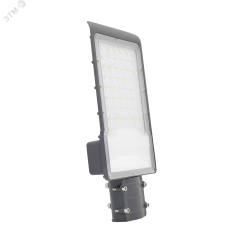 Светильник светодиодный уличный консольный LED ДКУ 50 Вт 5000 Лм 5000К IP65 190-250 В КСС Д 355х155х57 мм Avenue Gauss Gauss 629536350