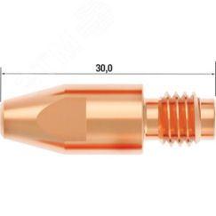 Наконечник контактный M8х30 мм CuCrZr D 1.4 мм (25 шт.) Fubag FB.CTM8.30-14L