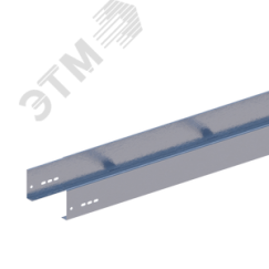 Лоток прямой НЛ20-П1,87ц УТ1,5 (h=100мм, s=1,2мм) СОЭМИ Н0111116331