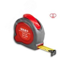 Рулетка Popular PP 8 м, 25 мм, II класс точности SOLA 50024401