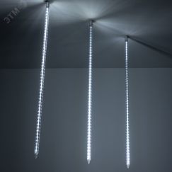 Гирлянда светодиодная декоративная ARD-ICEFALL-CLASSIC-D23-1000-CLEAR-96LED-LIVE WHITE (230V, 1.5W) (ARDCL, IP65) Arlight 026103