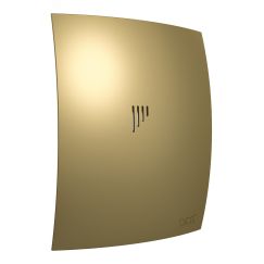 Вентилятор осевой вытяжной с обратным клапаном D100 декоративный DiCiTi BREEZE 4C Champagne