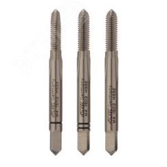 Метчик М 4,0х0,7 (Комплект 3шт) DIN352 HSSE 6h 45мм a=3,4 Voelkel V57330
