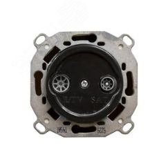 Розетка TV/R-SAT оконечная,черный Бирони B3-305-23