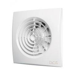 Вентилятор осевой вытяжной с обратным клапаном D100 DiCiTi AURA 4C