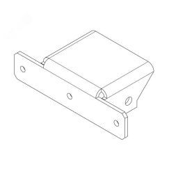 Накладка -MB-16.6 T-образная (секция - стена) PERCo PERCo-MB-16.6