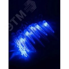 Гирлянда Сосулька 100LED 1.6м IP65 синяя JazzWay 4690601005618